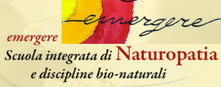 logo della scuola di naturopatia e DBN 'Emergere' di Chiavari