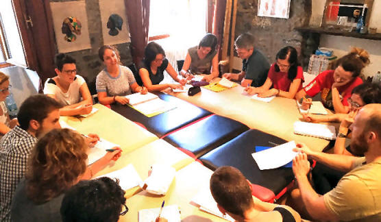 La Spezia, gruppo di studio a corso di  riflessologia plantare On Zon Su Alla Spezia