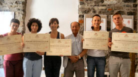 Esami 2012 ai corsi di riflessologia plantare On Zon Su Lecco